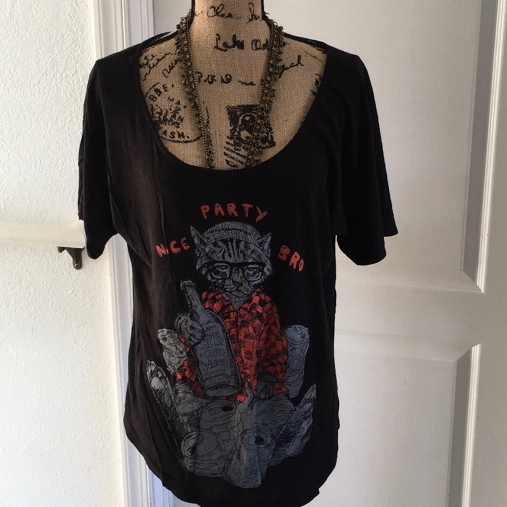 Too Fast goth tee - XL